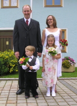 Bild einer Patchworkfamilie
